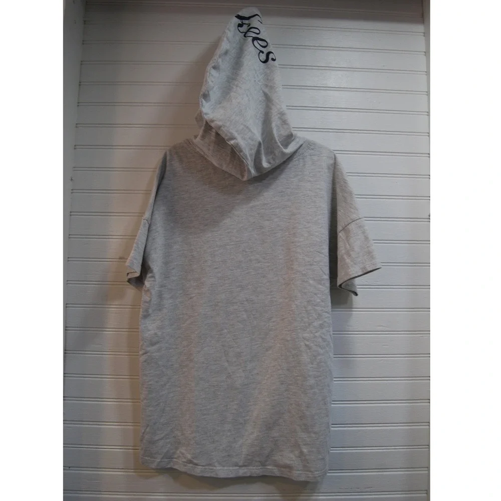 New York Yankees Youth Medium‎ Hoodie Short-sleeve Official MLB Merchandise Gray